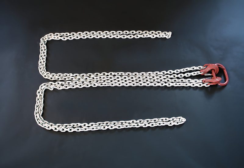 ESDA-Hakenkette 8 mm, mit 2 Strängen à 4 m + KK mit zusätzlich zwei Kettenkürzern